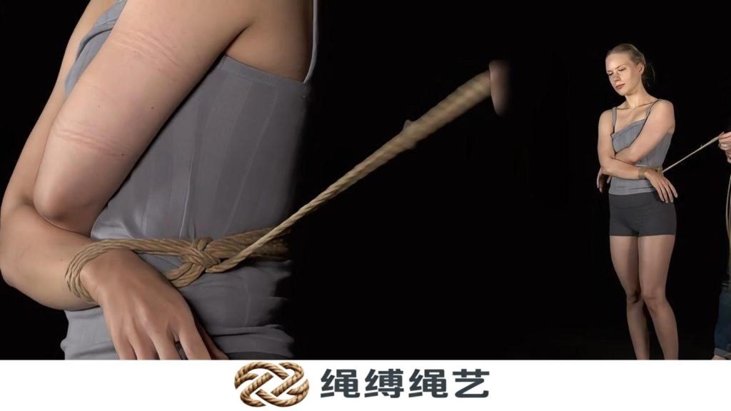 绳缚-腹部环绕缚-绳缚绳艺
