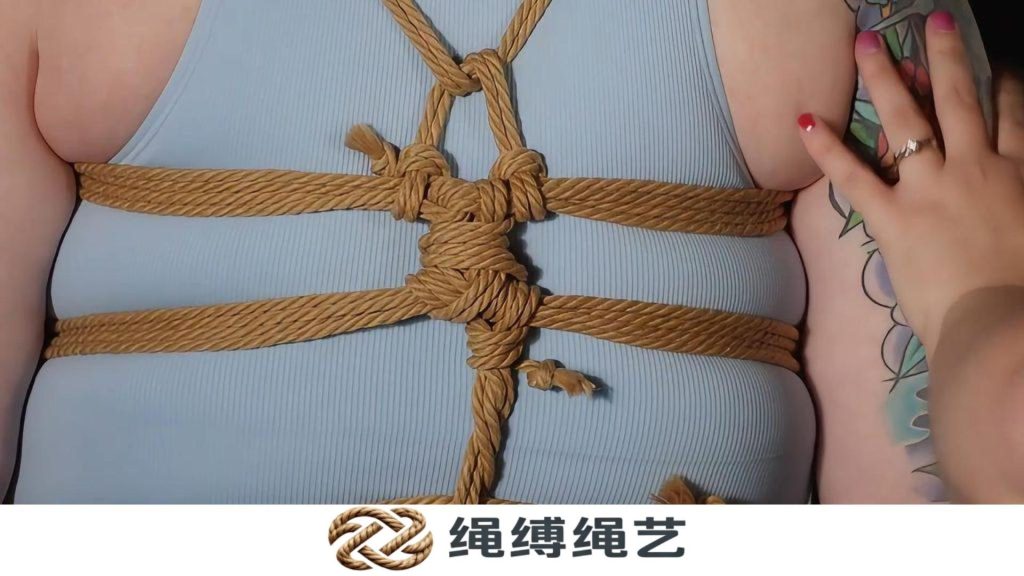 绳缚：风筝背带绳缚-绳缚绳艺