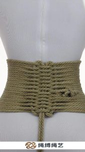链式缝制胸衣-绳缚绳艺