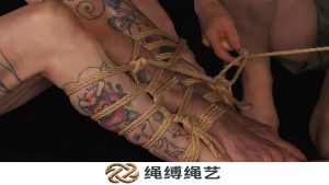 绳缚-简易蟹缚 - 课程-绳缚绳艺