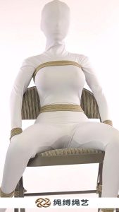 椅子领带 - 折叠椅-绳缚绳艺